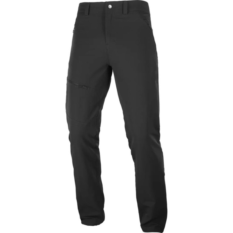 Black Salomon Outpeak Warm Men's Sport Pants | PH 23758Z